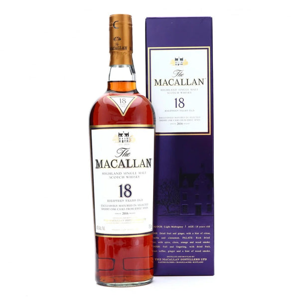 Macallan 18 Jahre alt - Sherry Oak - 2016