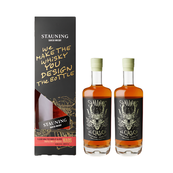 Stauning KAOS Design Edition &amp; Stauning Bastard 5 cl